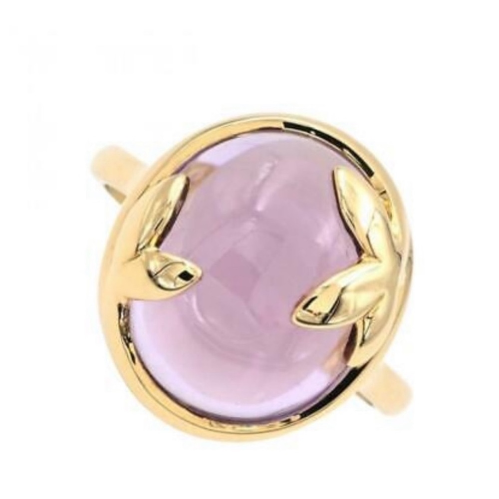Amethyst Paloma Picasso Olive Leaf Ring, size 7